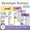 Synonym Posters - Dreamy Space Theme - Miss Jacobs Little Learners