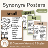 Synonym Posters - Woodland Theme Classroom Decor - Miss Jacobs Little Learners