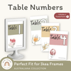 Table Numbers - Australiana Classroom Decor - Miss Jacobs Little Learners