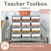 Teacher Toolbox Labels | SIMPLE BOHO - Miss Jacobs Little Learners