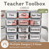 Teacher Toolbox Labels - Woodland Theme Classroom Decor - Miss Jacobs Little Learners