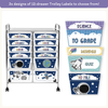 Teacher Trolley Labels for Rolling Cart - Dreamy Space Classroom Decor - Miss Jacobs Little Learners