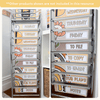 Teacher Trolley Labels for Rolling Cart - Happy Hive Classroom Decor - Miss Jacobs Little Learners