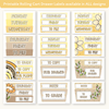 Teacher Trolley Labels for Rolling Cart - Happy Hive Classroom Decor - Miss Jacobs Little Learners