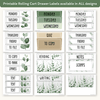 Teacher Trolley Labels for Rolling Cart - Modern Botanical Decor - Miss Jacobs Little Learners