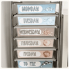 Teacher Trolley Labels for Rolling Cart - Modern Ocean Theme - Miss Jacobs Little Learners