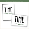 Telling Time and Clock Posters - Modern Botanical Theme - Miss Jacobs Little Learners