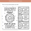 Testing Motivation Gift Card for Students: DO - NUT Stress - Miss Jacobs Little Learners