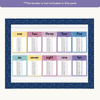 Times Table Chart - Dreamy Space Theme Classroom Decor - Miss Jacobs Little Learners
