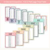 Times Table Chart - Pastel Composition Notebook Math Decor - Miss Jacobs Little Learners