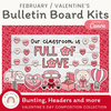 Valentine’s Day Bulletin Board Kit - Composition Notebook Classroom Decor - Miss Jacobs Little Learners