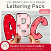 Valentine’s Day Bulletin Board Letters Classroom Decor - Miss Jacobs Little Learners