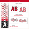 Valentine’s Day Bulletin Board Letters - Composition Notebook Classroom Decor - Miss Jacobs Little Learners