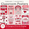 Valentine’s Day Classroom Posters Classroom Decor - Miss Jacobs Little Learners