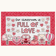 Valentine’s Day Bulletin Board Classroom Decorations & Crafts Ideas ...