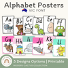 VIC Font Alphabet Posters | Cute Classroom Decor | Aussie Fonts - Miss Jacobs Little Learners