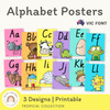 VIC Font Alphabet Posters | Tropical Theme - Miss Jacobs Little Learners