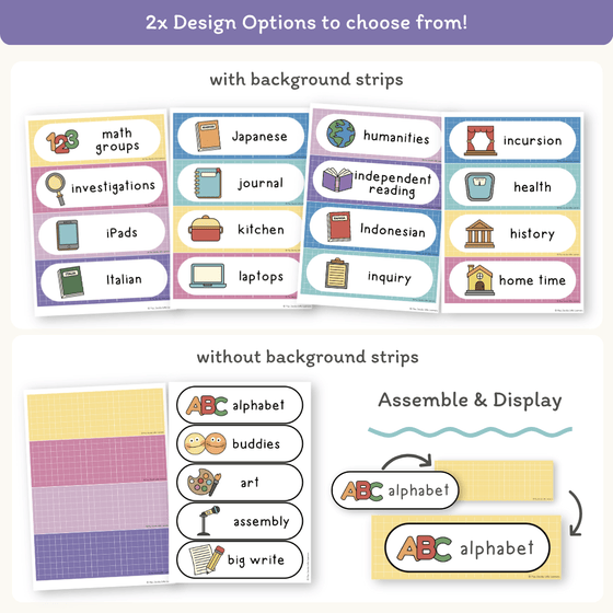 Visual Timetable Daily Schedule - Dreamy Space Classroom Decor - Miss Jacobs Little Learners