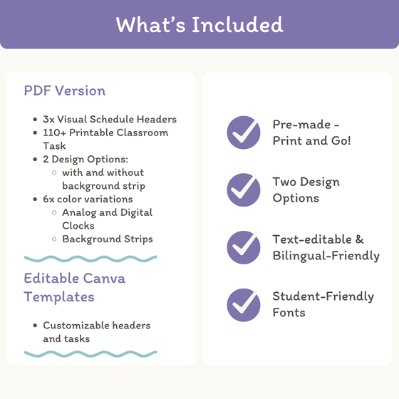 Visual Timetable Daily Schedule - Dreamy Space Classroom Decor - Miss Jacobs Little Learners