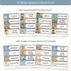 Visual Timetable Daily Schedule - Modern Ocean Classroom Decor - Miss Jacobs Little Learners