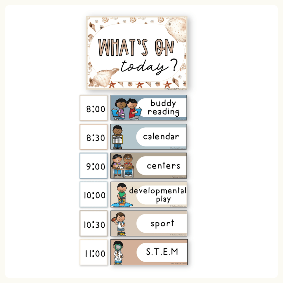 Visual Timetable – Miss Jacobs Little Learners