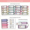 Visual Timetable Daily Schedule - Pastel Composition Notebook Classroom Decor - Miss Jacobs Little Learners
