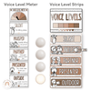 Voice Level Display | SPOTTY NEUTRALS Classroom Decor - Miss Jacobs Little Learners