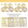 Voice Levels Chart - Happy Hive Classroom Decor - Miss Jacobs Little Learners