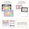 Voice Levels Chart - Pastel Composition Notebook Classroom Decor - Miss Jacobs Little Learners
