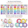 Voice Levels Chart - Spotty Bright Decor - Miss Jacobs Little Learners