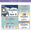 Welcome Posters - Dreamy Space Classroom Decor - Miss Jacobs Little Learners