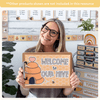 Welcome Posters - Happy Hive Classroom Decor - Miss Jacobs Little Learners