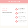 Welcome Posters - Pastel Composition Notebook Classroom Decor - Miss Jacobs Little Learners