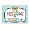 Welcome Posters - Pastel Composition Notebook Classroom Decor - Miss Jacobs Little Learners