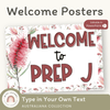 Welcome Sign - Australiana Classroom Decor - Miss Jacobs Little Learners