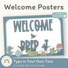 Welcome Sign - Cute Sea Life Classroom Decor - Miss Jacobs Little Learners