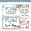 Welcome Sign - Modern Ocean Classroom Decor - Miss Jacobs Little Learners