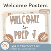 Welcome Sign - Modern Ocean Classroom Decor - Miss Jacobs Little Learners