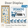 Whale Door Display Classroom Decor - Miss Jacobs Little Learners
