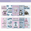 Winter Classroom Posters - Composition Notebook Classroom Decor - Miss Jacobs Little Learners