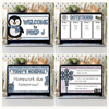 Winter Morning Slides Templates - Composition Notebook Theme - Miss Jacobs Little Learners