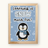 Winter Wonderland Classroom Posters Classroom Decor - Miss Jacobs Little Learners