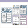 Winter Wonderland Newsletters Templates Classroom Decor - Miss Jacobs Little Learners