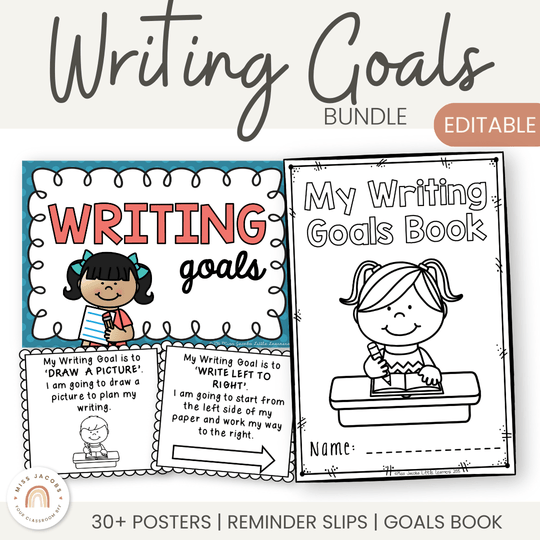 Writing Goals Bundle