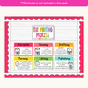 Writing Process Posters - Bright Theme - Miss Jacobs Little Learners