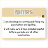 Writing Process Posters - Happy Hive English Decor - Miss Jacobs Little Learners