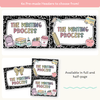 Writing Process Posters - Pastel Composition Notebook English Decor - Miss Jacobs Little Learners