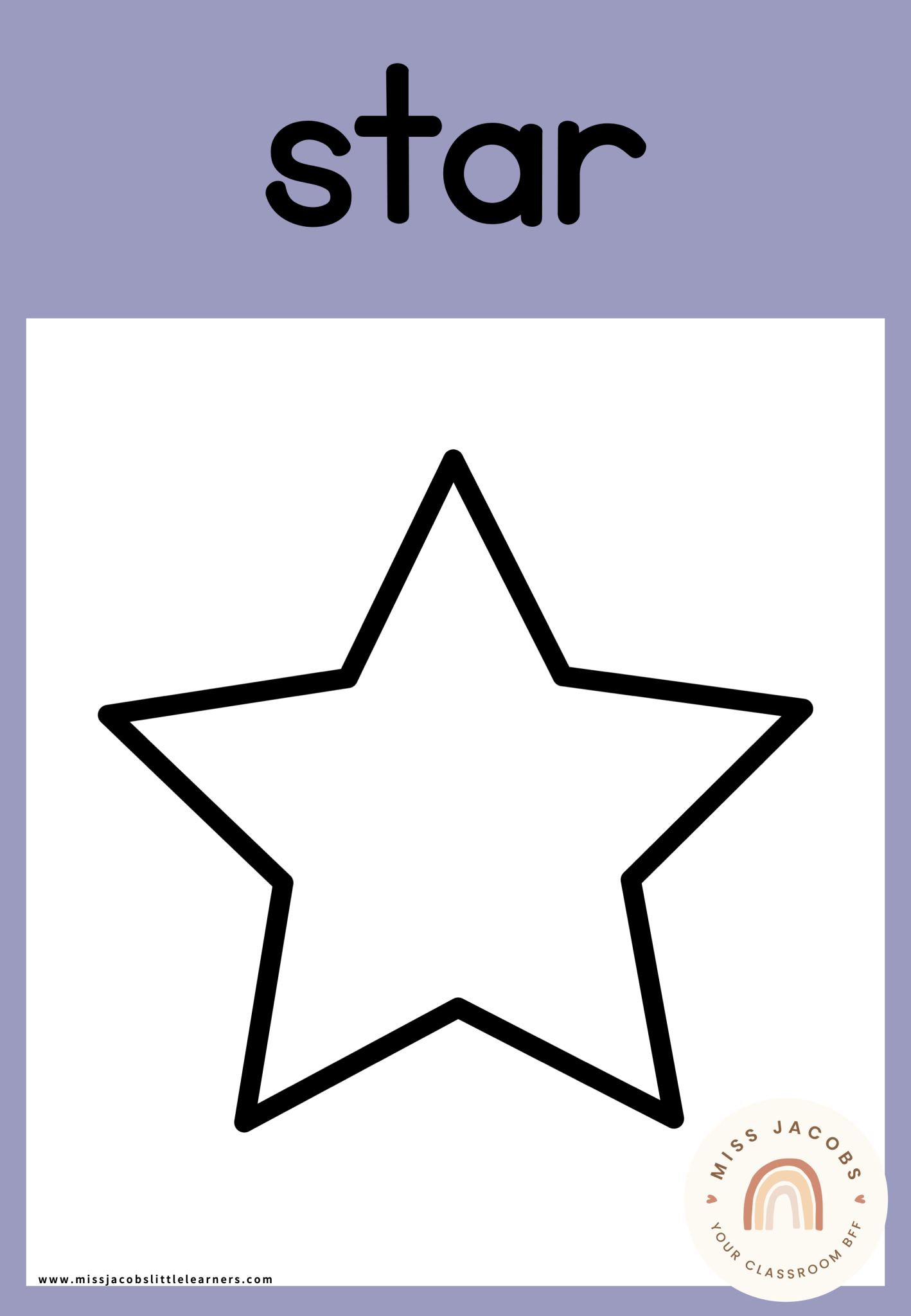 2D Shape Posters PASTELS Default Title Miss Jacobs Little Learners