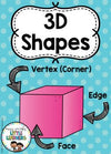 3D Shape Posters - Polka Dot Classroom Decor - Miss Jacobs Little Learners
