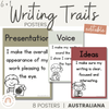 6+1 Traits of Writing Posters | AUSTRALIANA decor - Miss Jacobs Little Learners